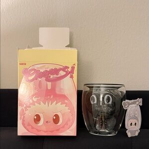 POP MART Labubu Cheers! Double-Walled Glass
